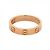 Anello Mini Love di Cartier in oro rosa 18K D'oro - vista 5