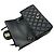 Borsa a Spalla Chanel Mini Matelassé 20 Chain Nero - vista 5