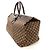 Borsa Boston Louis Vuitton Greenwich GM in Damier Ebene Marrone - vista 2