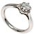 Chanel Camellia Diamantring in Platin
