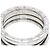 Bulgari Bvlgari B-zero1 2-Band Ring aus Weißgold - Ansicht 7