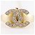 Chanel Ring mit Strasssteinen, vergoldet Golden - Ansicht 6