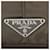 Borsa a tracolla in nylon marrone Prada - vista 18