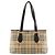 Borsa Tote Burberry Haymarket Check Beige