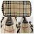Borsa Tote Burberry Haymarket Check Beige - vista 10