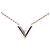 Collana con pendente Essential V Louis Vuitton Argento - vista 2