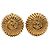 Orecchini a clip Coco Mark placcati oro Chanel D'oro