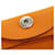 Portefeuille de pièces Bastia en cuir Epsom orange Hermès  - vue 10