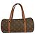 Louis Vuitton Papillon Handbag Monogram Canvas 30 Brown