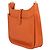 Hermès Borsa a tracolla Hermes Evelyne 3 PM Rosso - vista 2