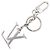 Portocre Keychain Louis Vuitton Argento - vista 2