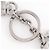 Portocre Keychain Louis Vuitton Argento - vista 7