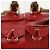 Gucci Bamboo Mini-Rucksack aus rotem Leder - Ansicht 14