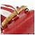 Gucci Bamboo Mini-Rucksack aus rotem Leder - Ansicht 5