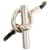 Hermès Hermes Grenan Charm Bracelet in Black and Silver Silvery  - view 1