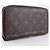 Portafoglio lungo Zippy Louis Vuitton Marrone Rosso Fuschia Monogramma - vista 3