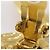 Orecchini a clip Chanel Coco Mark placcati oro D'oro - vista 6