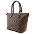 Louis Vuitton Tote Bag Braun Stoff - Ansicht 2