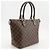 Louis Vuitton Tote Bag Braun Stoff - Ansicht 3