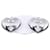 Orecchini Interlocking Heart Stud Gucci Argento  - vista 1