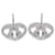Orecchini Interlocking Heart Stud Gucci Argento  - vista 5