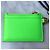 Tom Ford Portacarte in pelle con zip - Verde Fluo - vista 2