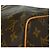 Borsa Keepall Louis Vuitton in tela Monogram 55 Marrone - vista 6