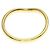 Anello a fascia curva in oro giallo 18K di Tiffany & Co. - vista 4