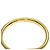 Anello a fascia curva in oro giallo 18K di Tiffany & Co. - vista 7