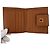 Bulgari Bvlgari Classico Double Hook Leder-Bifold-Geldbörse Braun - Ansicht 5