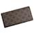 Céline Portafoglio lungo Celine Triomphe Hardware Marrone  - vista 2