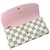 Portafoglio Long Emilie Damier Azur Louis Vuitton Rosa Crudo Blu navy - vista 3