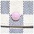 Portafoglio Long Emilie Damier Azur Louis Vuitton Rosa Crudo Blu navy - vista 6
