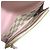 Portafoglio Long Emilie Damier Azur Louis Vuitton Rosa Crudo Blu navy - vista 7