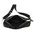 Bolsa de ombro em nylon acolchoado com triângulo Prada Preto - vista 5