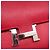 Hermès Portafoglio lungo Hermes Constance in Rouge Casaque Rosso - vista 8