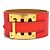 Bracciale Charm Hermès in Arancione Rosso e Oro D'oro