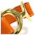 Bracciale Charm Hermès Arancione e Oro D'oro - vista 6