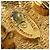 Orecchini a clip dorati Chanel con design Coco Mark D'oro - vista 7
