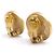 Orecchini a clip Chanel Mademoiselle Gold D'oro - vista 4
