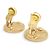 Orecchini a clip Chanel Mademoiselle Gold D'oro - vista 7