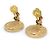 Orecchini a clip Chanel Mademoiselle Gold D'oro - vista 8