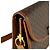 Edge Céline Borsa a tracolla Celine in tela rivestita marrone - vista 6