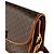 Edge Céline Borsa a tracolla Celine in tela rivestita marrone - vista 7