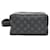 Clutch Louis Vuitton Monogram Eclipse Marrone Nero