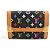 Louis Vuitton Monogram Multicolore Coin Purse Black