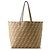 Fendi Pequin Pecan Roll Reversibler Tote Bag Braun Beige