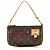 Louis Vuitton Vintage Limited Edition Monogram Perforated Pochette Accessoires Marrone