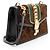 Piccola borsa a tracolla Gucci GG Velvet Sylvie Nero - vista 2