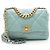 Gabrielle Borsa a tracolla Chanel Lambskin 19 Medium Flap Blu